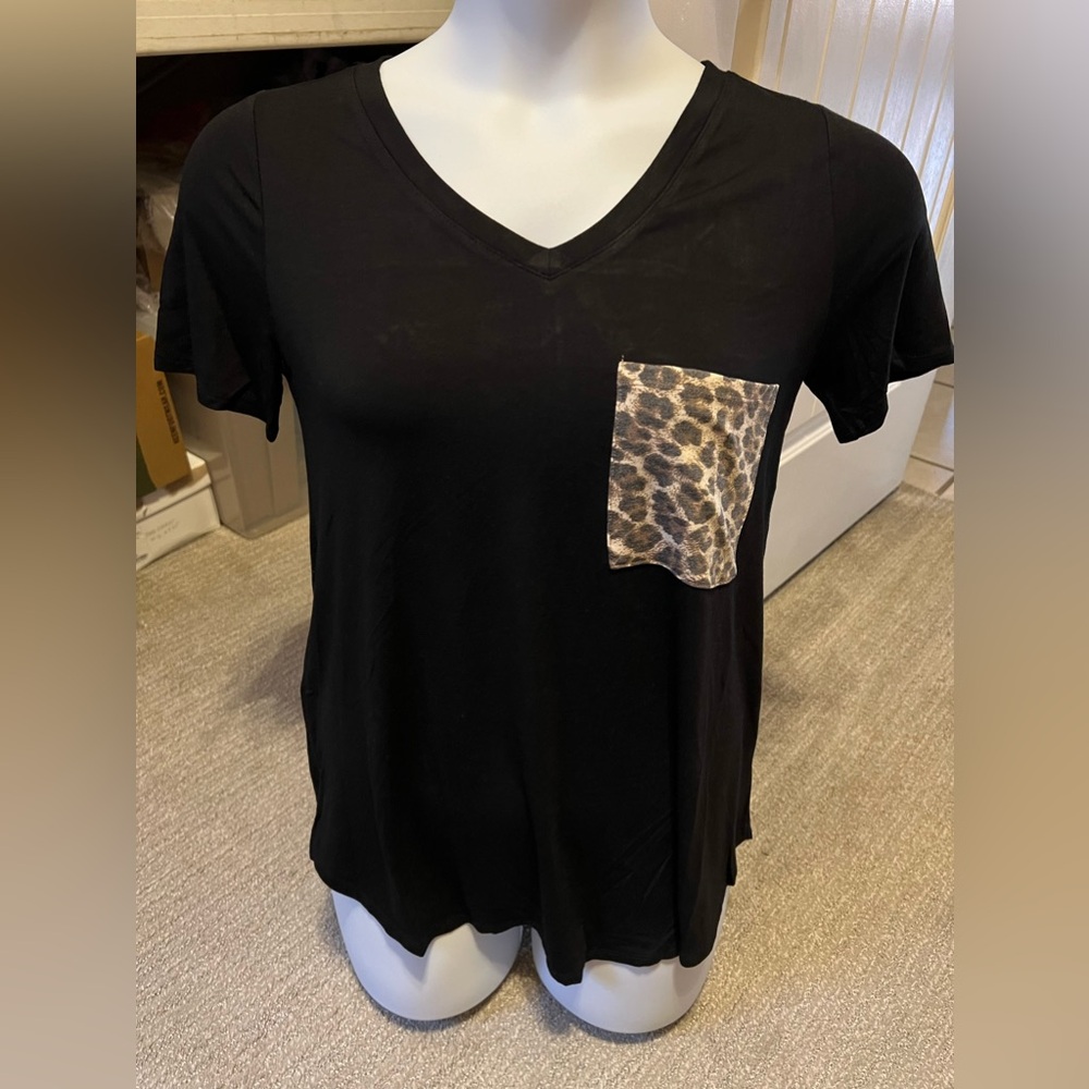 NWOT: size small ultrasoft, and stretchy V-neck top